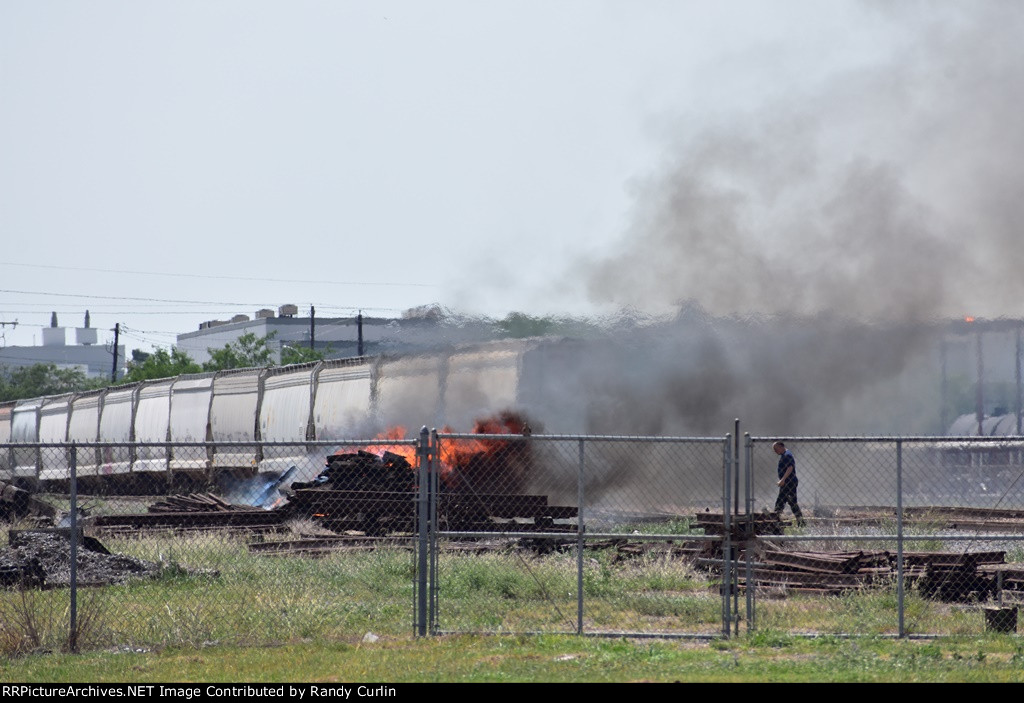 Fire at the Trade Zone